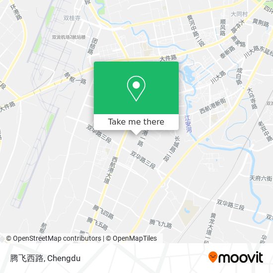 腾飞西路 map