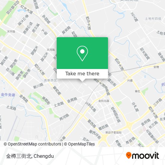 金樽三街北 map