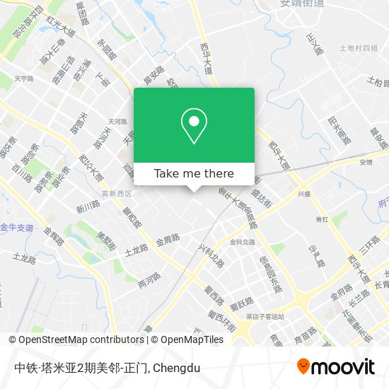 中铁·塔米亚2期美邻-正门 map