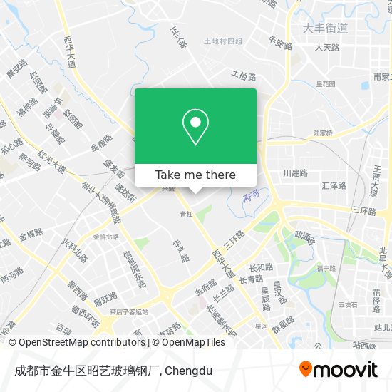 成都市金牛区昭艺玻璃钢厂 map