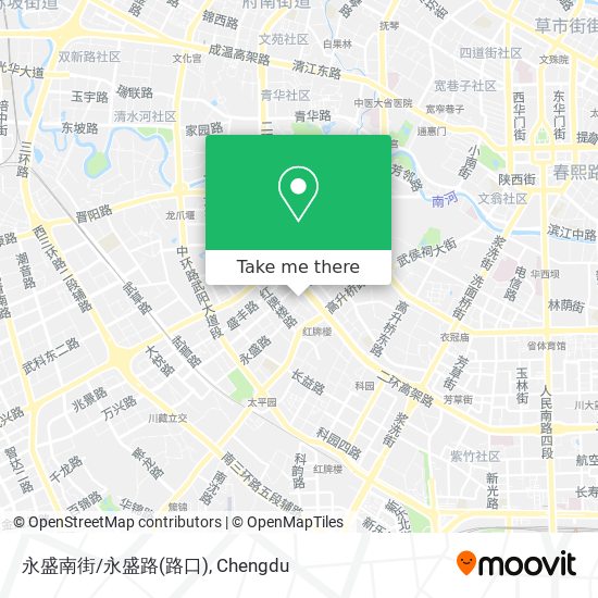永盛南街/永盛路(路口) map