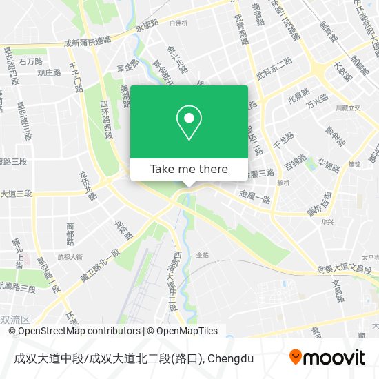 成双大道中段/成双大道北二段(路口) map