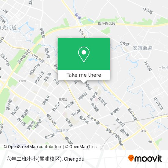 六年二班串串(犀浦校区) map