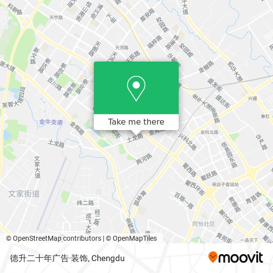 德升二十年广告·装饰 map