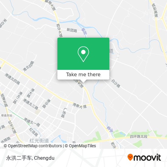 永洪二手车 map