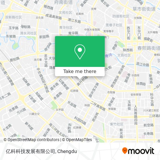 亿科科技发展有限公司 map