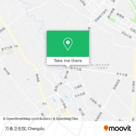 万春卫生院 map