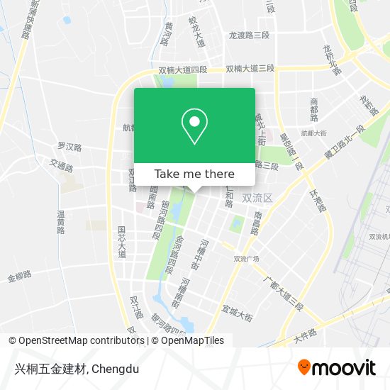 兴桐五金建材 map