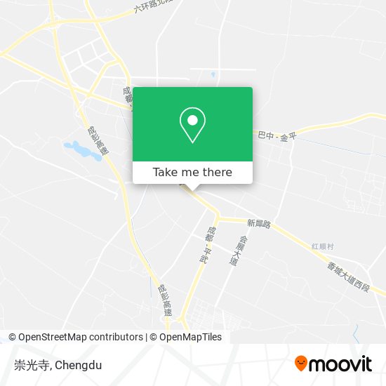 崇光寺 map