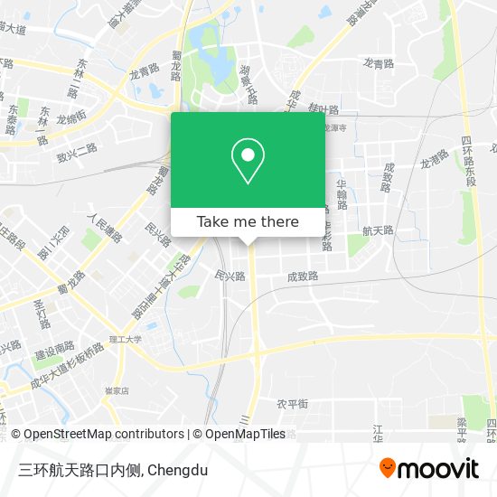 三环航天路口内侧 map