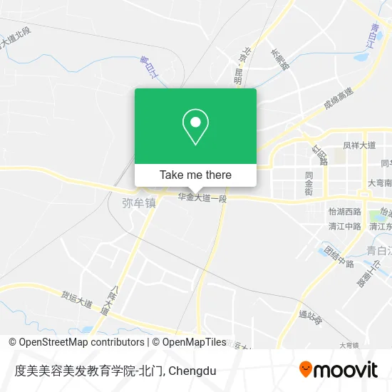 度美美容美发教育学院-北门 map