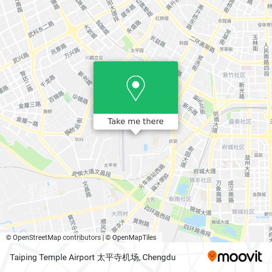 Taiping Temple Airport 太平寺机场 map