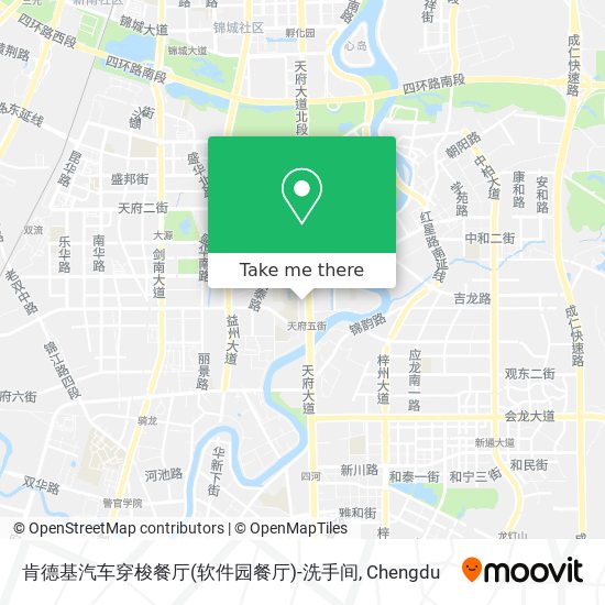 肯德基汽车穿梭餐厅(软件园餐厅)-洗手间 map