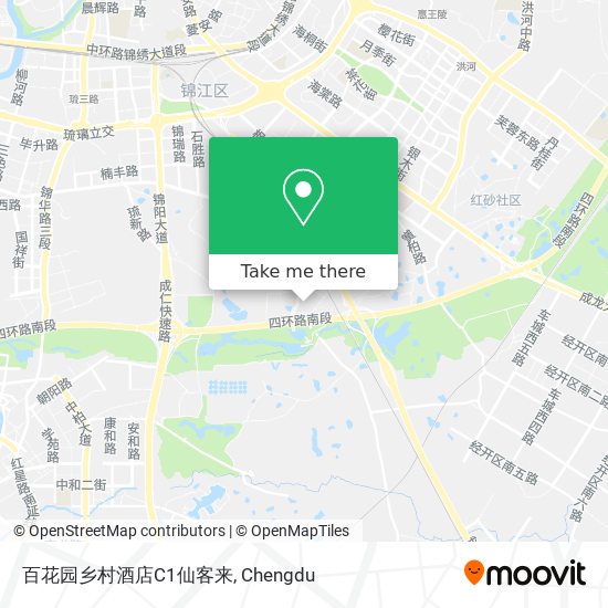 百花园乡村酒店C1仙客来 map