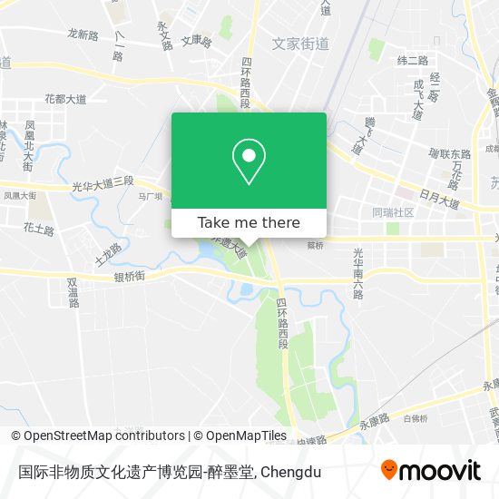国际非物质文化遗产博览园-醉墨堂 map
