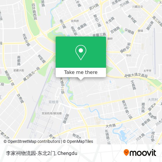 李家祠物流园-东北2门 map