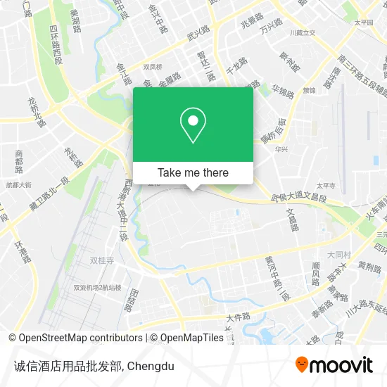 诚信酒店用品批发部 map