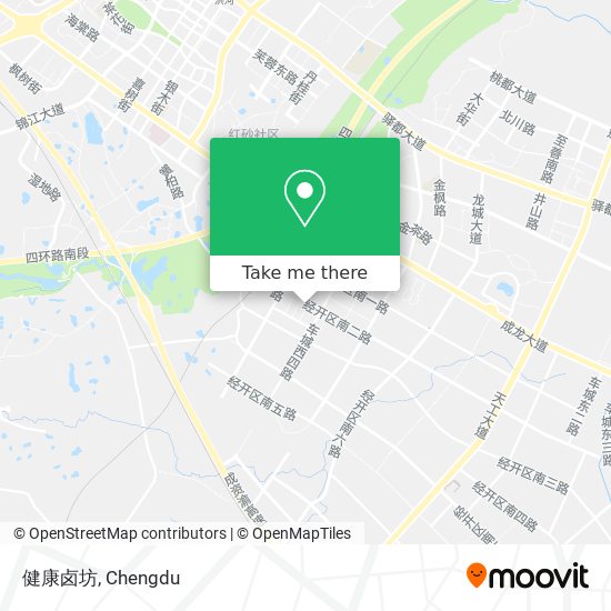 健康卤坊 map