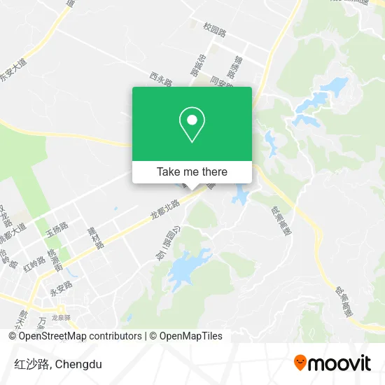 红沙路 map