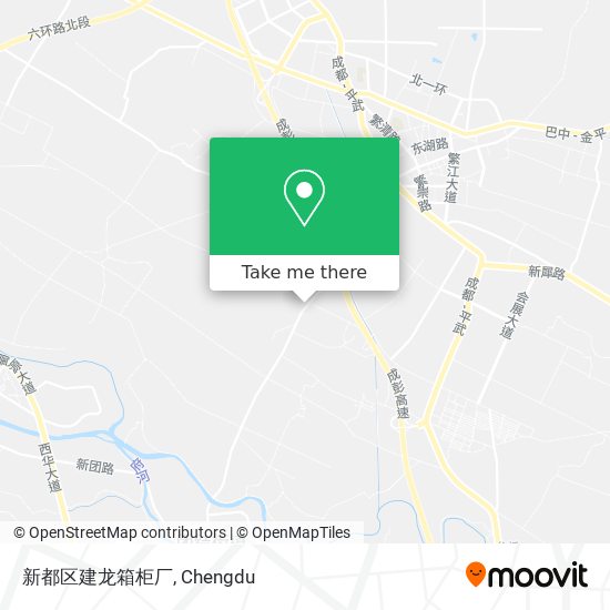 新都区建龙箱柜厂 map