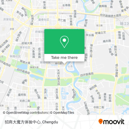 招商大魔方体验中心 map