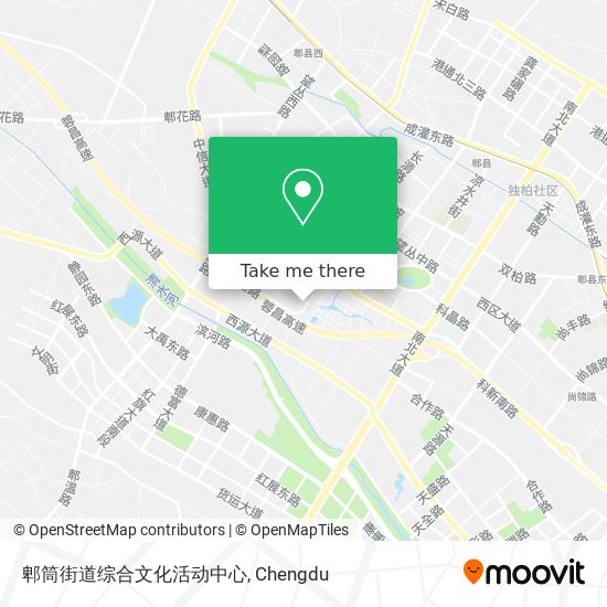 郫筒街道综合文化活动中心 map