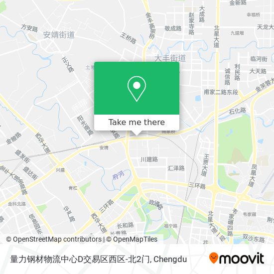 量力钢材物流中心D交易区西区-北2门 map