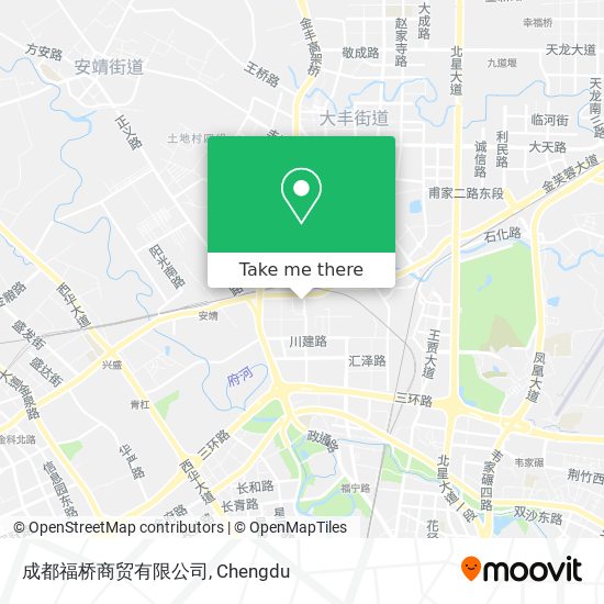 成都福桥商贸有限公司 map