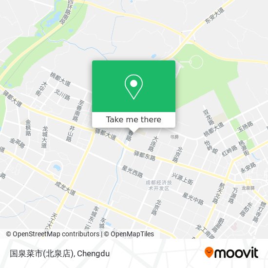 国泉菜市(北泉店) map