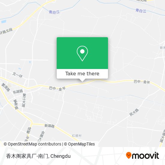 香木阁家具厂-南门 map