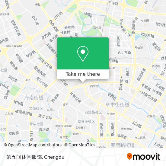 第五间休闲服饰 map