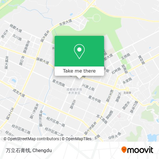 万立石膏线 map