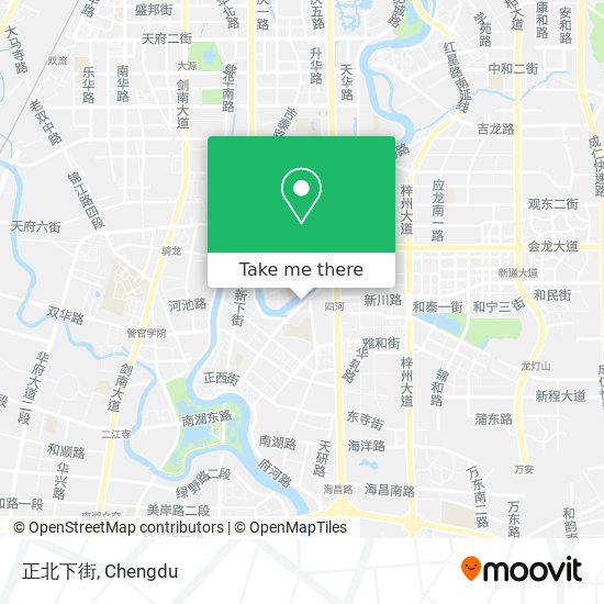 正北下街 map