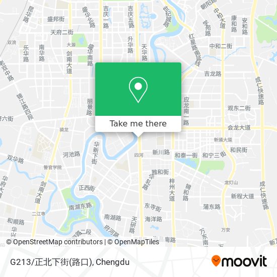 G213/正北下街(路口) map