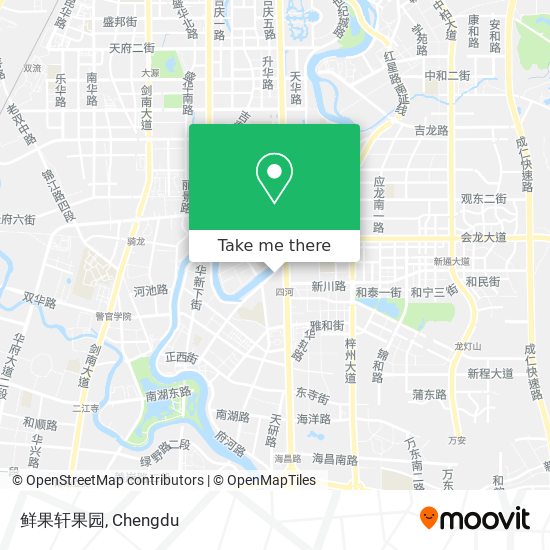 鲜果轩果园 map