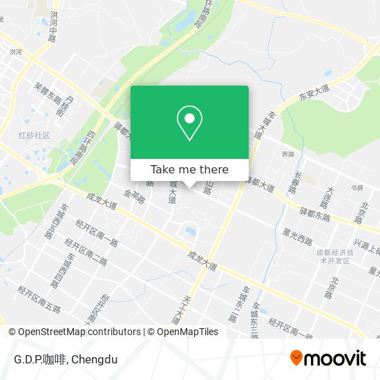 G.D.P.咖啡 map