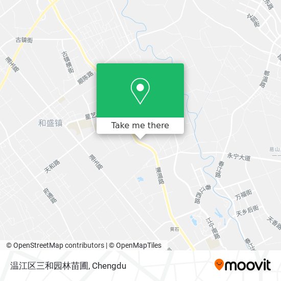 温江区三和园林苗圃 map