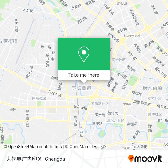 大视界广告印务 map