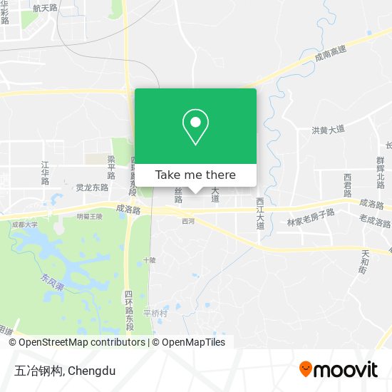 五冶钢构 map