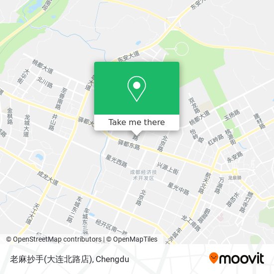 老麻抄手(大连北路店) map