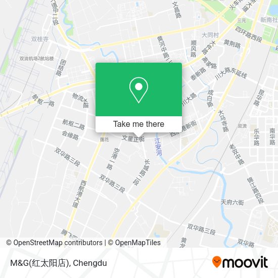 M&G(红太阳店) map