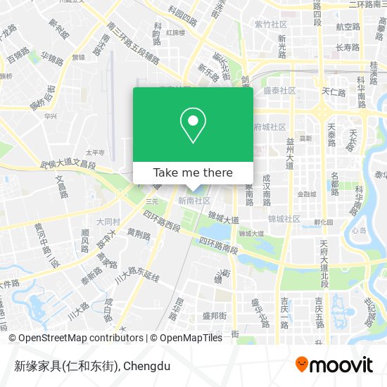 新缘家具(仁和东街) map