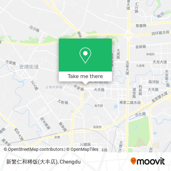 新繁仁和稀饭(大丰店) map