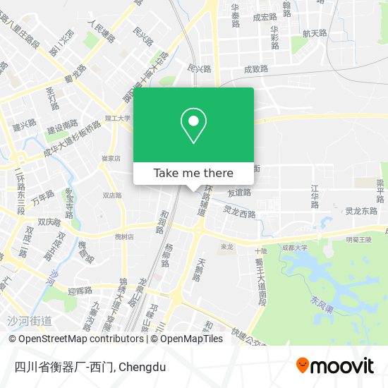四川省衡器厂-西门 map