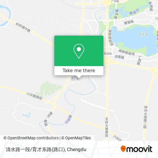 清水路一段/育才东路(路口) map