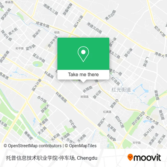 托普信息技术职业学院-停车场 map