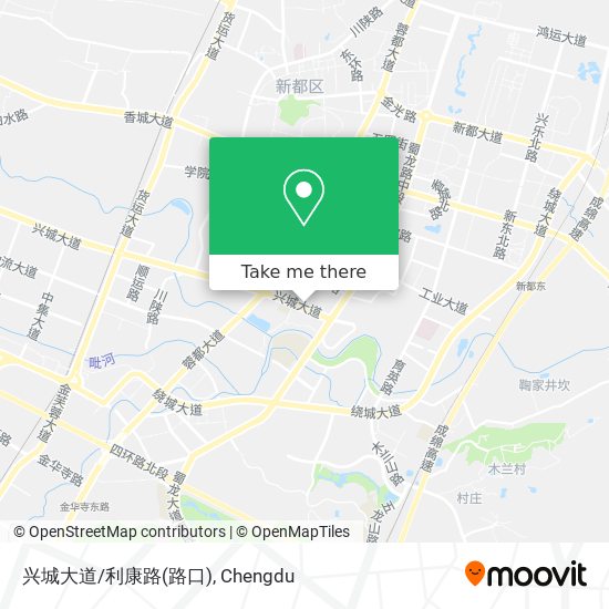 兴城大道/利康路(路口) map