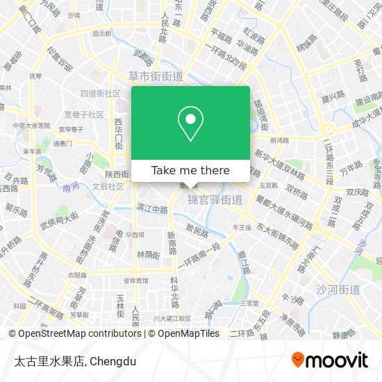 太古里水果店 map