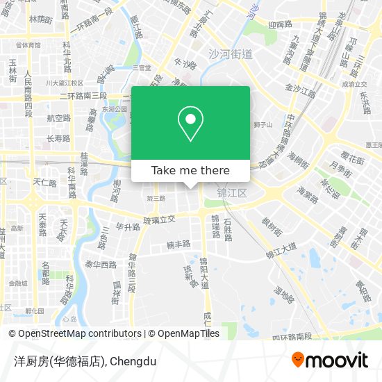 洋厨房(华德福店) map