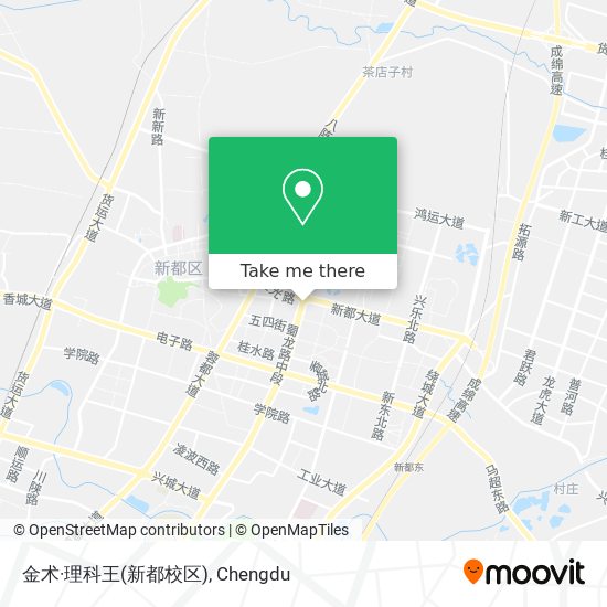 金术·理科王(新都校区) map